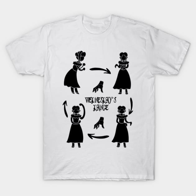 Wednesday´s dance T-Shirt by La Casa del Otaku